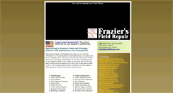Desktop Screenshot of fraziersfieldrepair.com